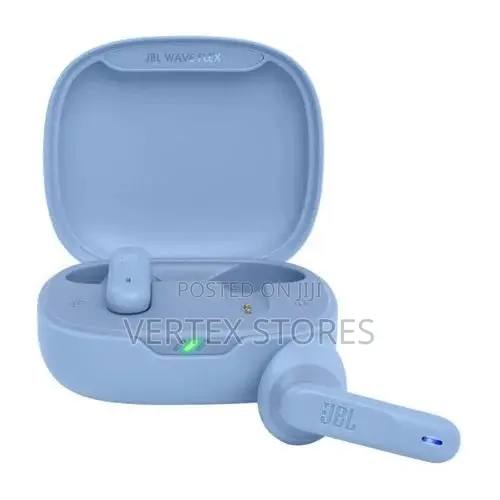 JBL Wave Flex Wireless Earbuds - Blue - 1