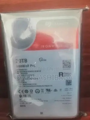 Seagate IronWolf Pro 20TB Mpya ya Ndani ya Hard Drive