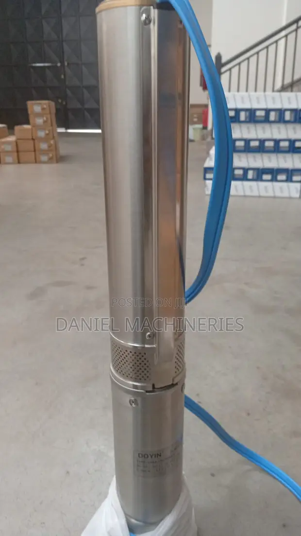 Doyin 4HP AC/DC Hybrid Submersible Pump (285m Head) - 1