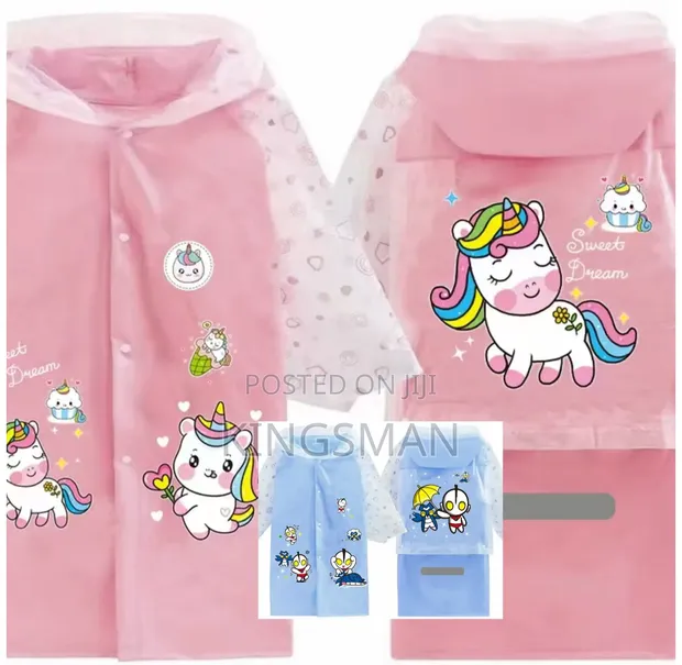 Kids Ultraman Themed Raincoat - 1