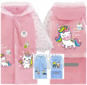 Kids Ultraman Themed Raincoat