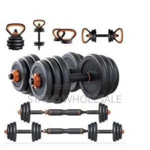 6-in-1 50kg Dumbbell Set