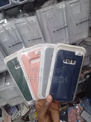 4 Soft-Touch Silicone Cases for Samsung Galaxy S10e with Kickstand