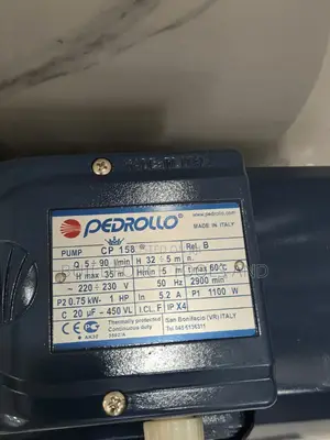Pedrollo 1 HP CP 158 Centrifugal Water Pump