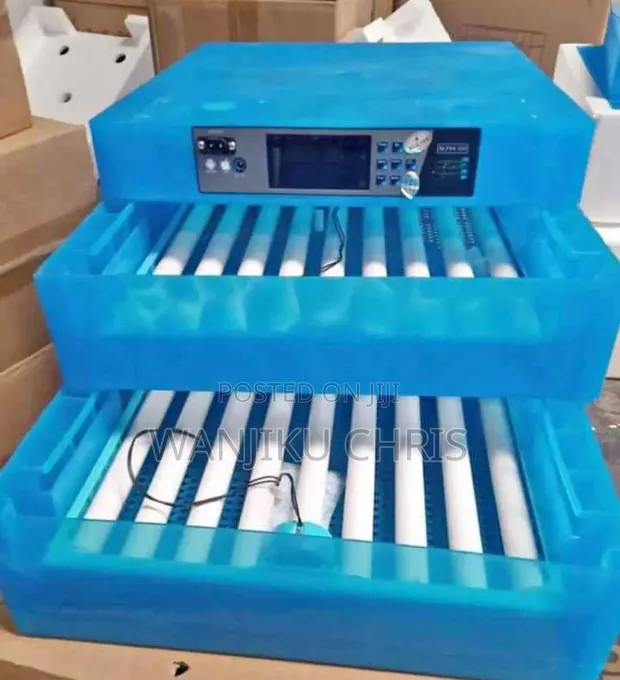 128 Mayai Incubator ya Kiotomatiki AC/DC - 1