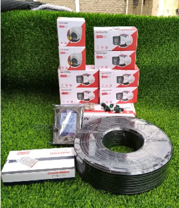 Hikvision 8CH 1080P Full HD CCTV Camera Security Kit - 1