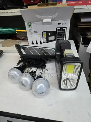 Solarmax Mobile Lighting Kit - Small Solar System with Battery