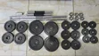 50kg Dumbbell Set with Connector and Barbell - 2