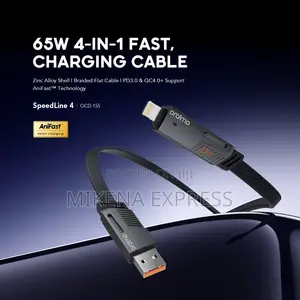 Oraimo 65W 4-in-1 USB-C Charging Cable (1m)