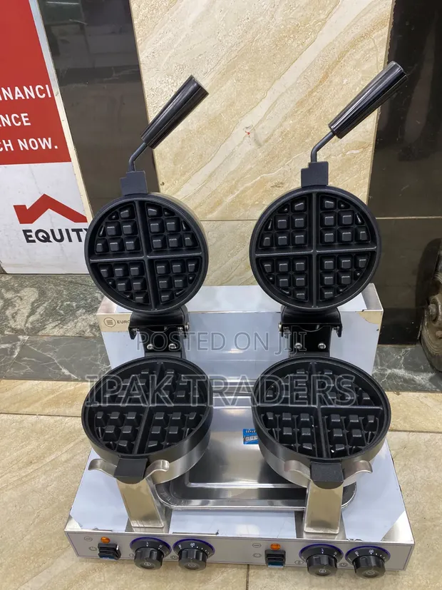 Euromax Rotation Waffle Baker Double WB-2R - 1