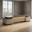 Executive Premium Office Desk 2400mm - 4