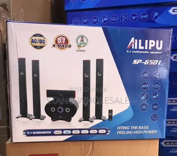 Ailipu 5.1 Tall Woofer Sound System - 1