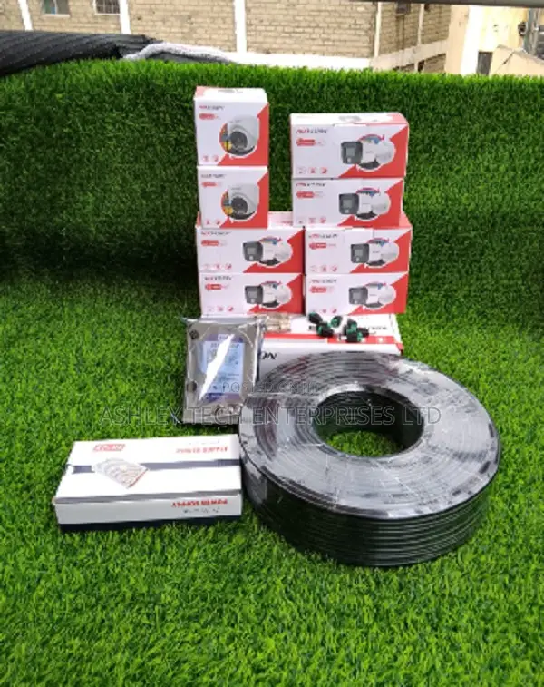 Hikvision 8CH HD CCTV Camera System with DVR - 1