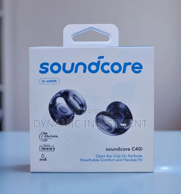 Soundcore C40i by Anker Open-Ear Clip-on Earbuds - 1