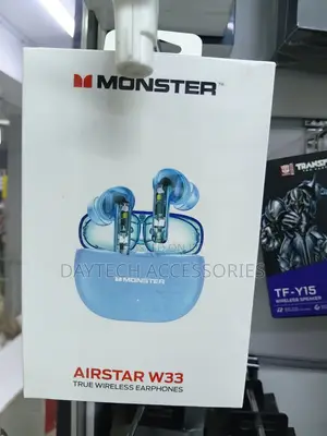 Monster AirStar W33 Wireless Bluetooth 5.4 Earphones