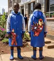 Iron Man Repulsor Jet Kids Rain Jacket - 1