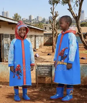 Kids Spiderman Rain Jacket