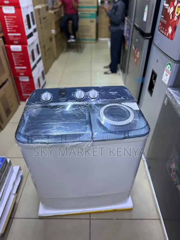 Brand New Hisense Twin Tub Washing Machine 8kg - 1