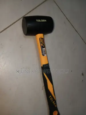 Tolsen 16oz Rubber Mallet yenye Fiberglass Handle
