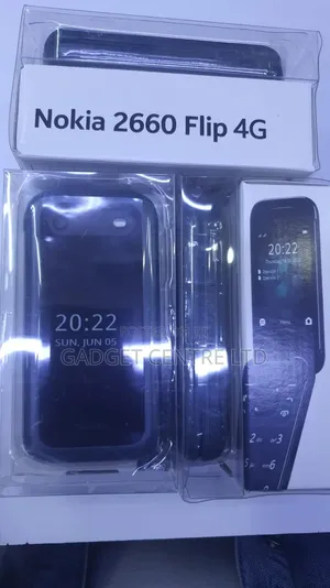 Nokia 2660 Flip Nyeusi Mpya