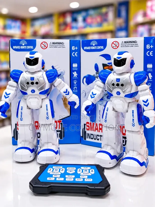 Robot ya Kidhibiti cha Mbali cha Infrared - Toy ya Kupanga - 1