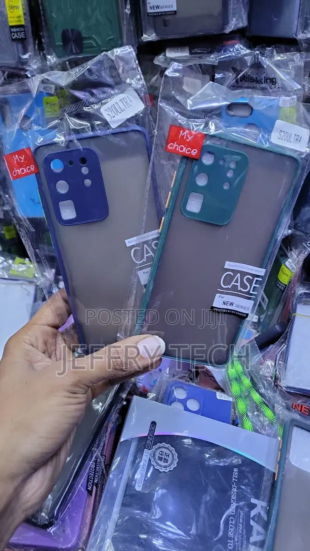 Series Translucent Smoke Case for Samsung Galaxy S20 Ultra - 1