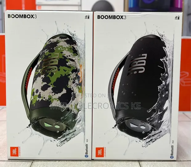 JBL Boombox 3 Spika ya Bluetooth Inayobebeka - 1