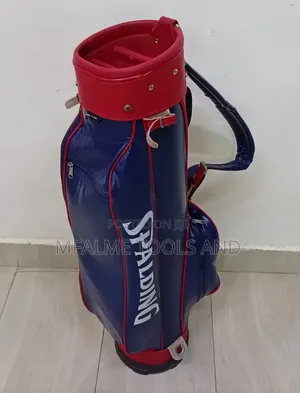 Mfuko wa Golf wa Spalding wa Ngozi Bandia Uliotumika
