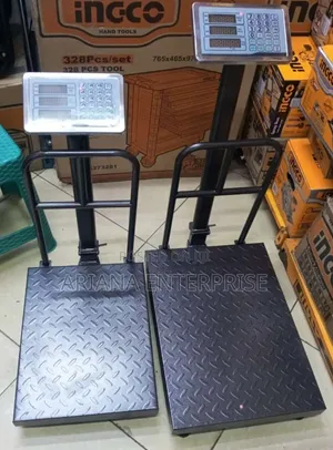Digital Platform Scale with Base Guard