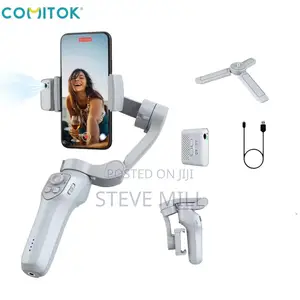 ComiTok L7C Pro 3-Axis AI Gimbal with Magnetic Tracker & Fill Light