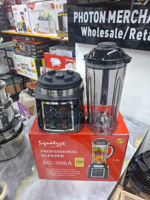 Signature Commercial Blender 3L Jar - 1