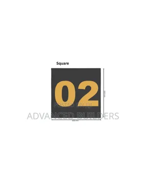 Office Label Square 100x100mm