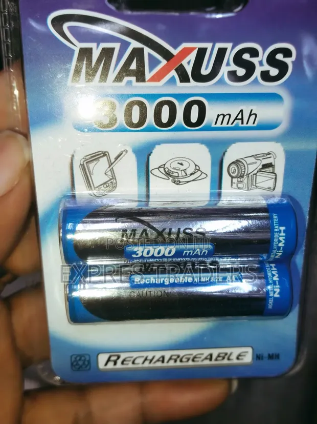 Maxxus Rechargeable AA Batteries (Brand New) - 1