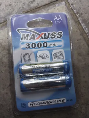 Maxxus Rechargeable AA Batteries (Brand New)