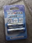 Maxxus Rechargeable AA Batteries (Brand New) - 2