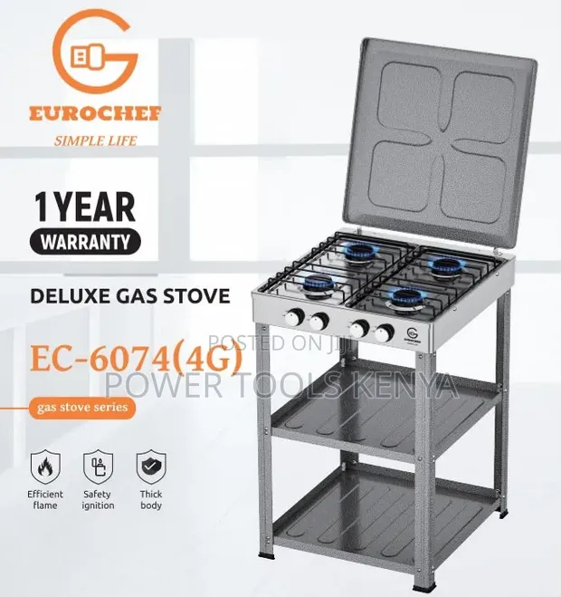 Eurochef EC-6074(4G) Deluxe Gas Stove - 1