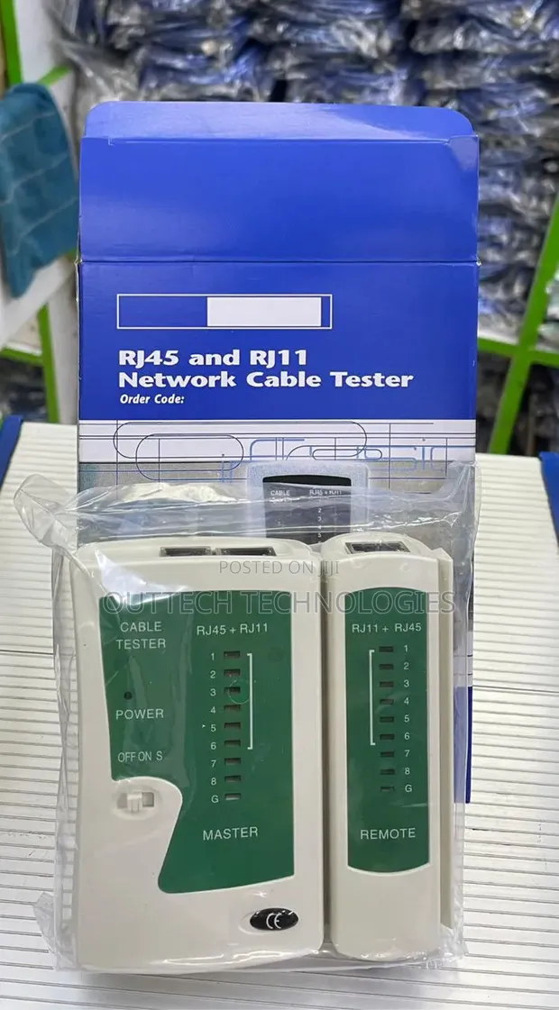 RJ45 RJ11 Network Cable Tester - 1