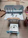 Kids Study Table with Shelves - 2
