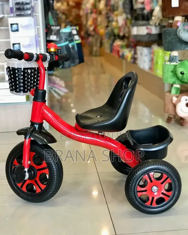 Tricycle ya Watoto - Nyekundu - 1