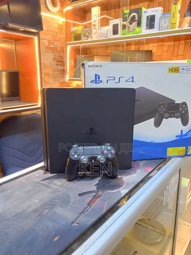 Slim PS4 Games and Controllers - 1