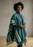 Safari Heritage Shawl Wrap - 3