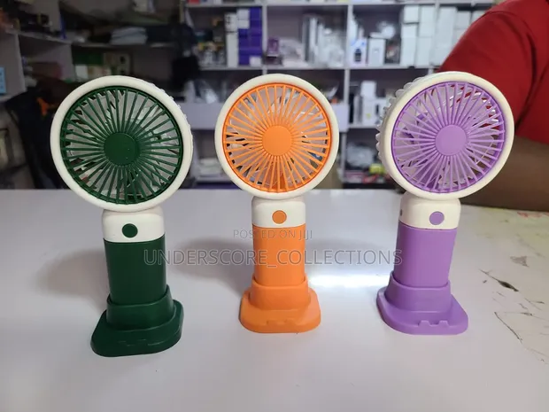 Portable Cartoon Fruit Mini Handheld Fan - USB Charging - 1