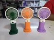 Portable Cartoon Fruit Mini Handheld Fan - USB Charging - 1