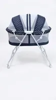 Portable Baby Bassinet Crib with Breathable Mesh - 1