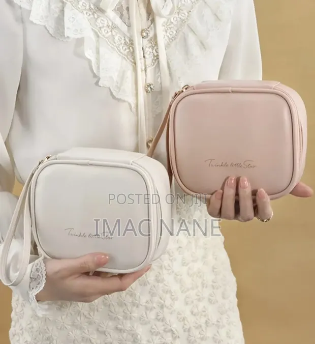 Mini PU Leather Makeup & Sanitary Pad Pouch | 4 Colours - 1