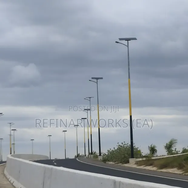 REFINAR Street & Security Pole Fabrication - Nairobi - 1