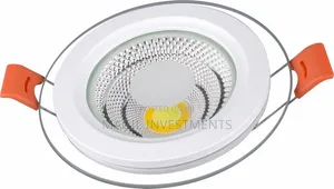 Glass Panel Tri-Color Downlighter