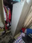 Wardrobe ya Double yenye Mirror Mbele - 2
