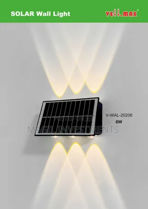 Mwanga wa Solar wa Ukutani Mpya Kabisa