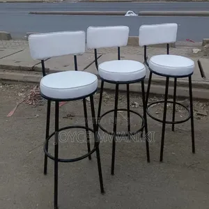 Viti Vyeusi vya Bar vya Ngozi Nyeupe